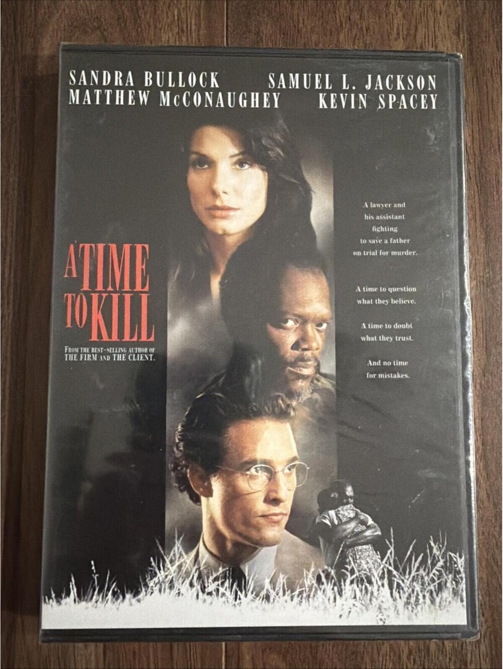 A Time to Kill (DVD, 1996) Widescreen Edition Sandra Bullock Samuel L. Jackson